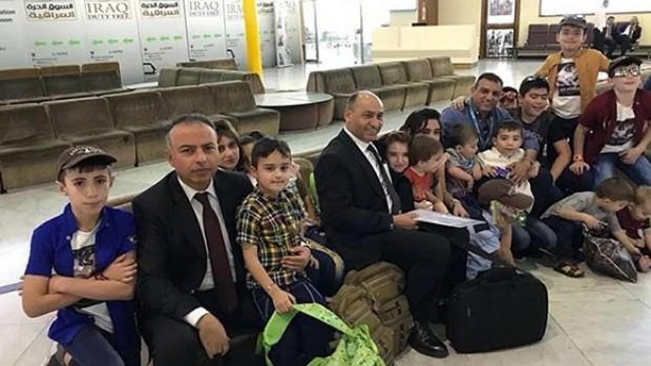 Aileleri DEAŞ'a katılan 17 Türk çocuk getirildi