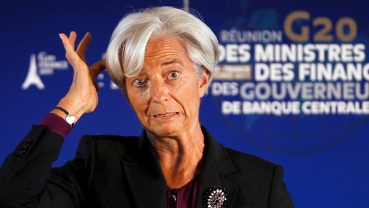 IMF Başkanı Lagarde'dan 'Avro Bölgesi' uyarısı