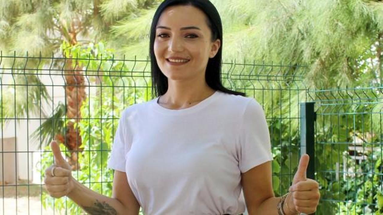 Gizem, 10 beden k&uuml;&ccedil;&uuml;ld&uuml;! 54 kg verdi