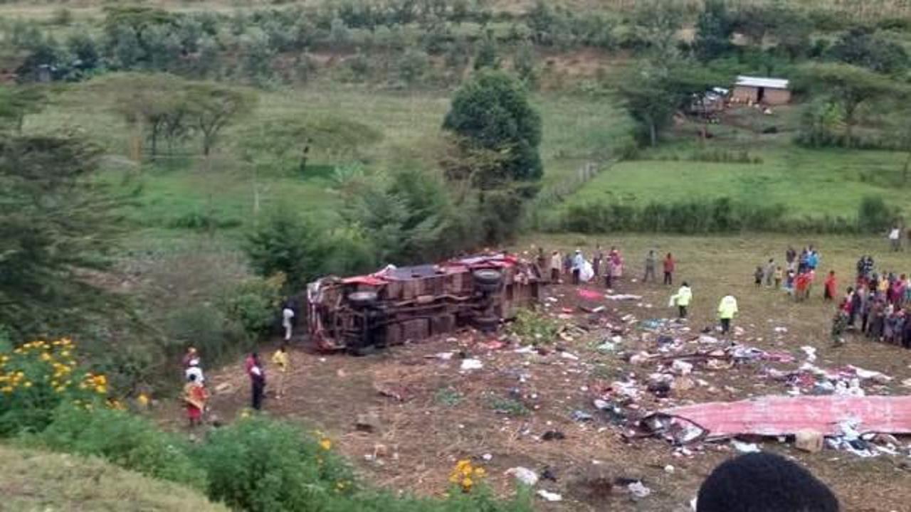 Kenya'da korkunç kaza: 50 ölü!