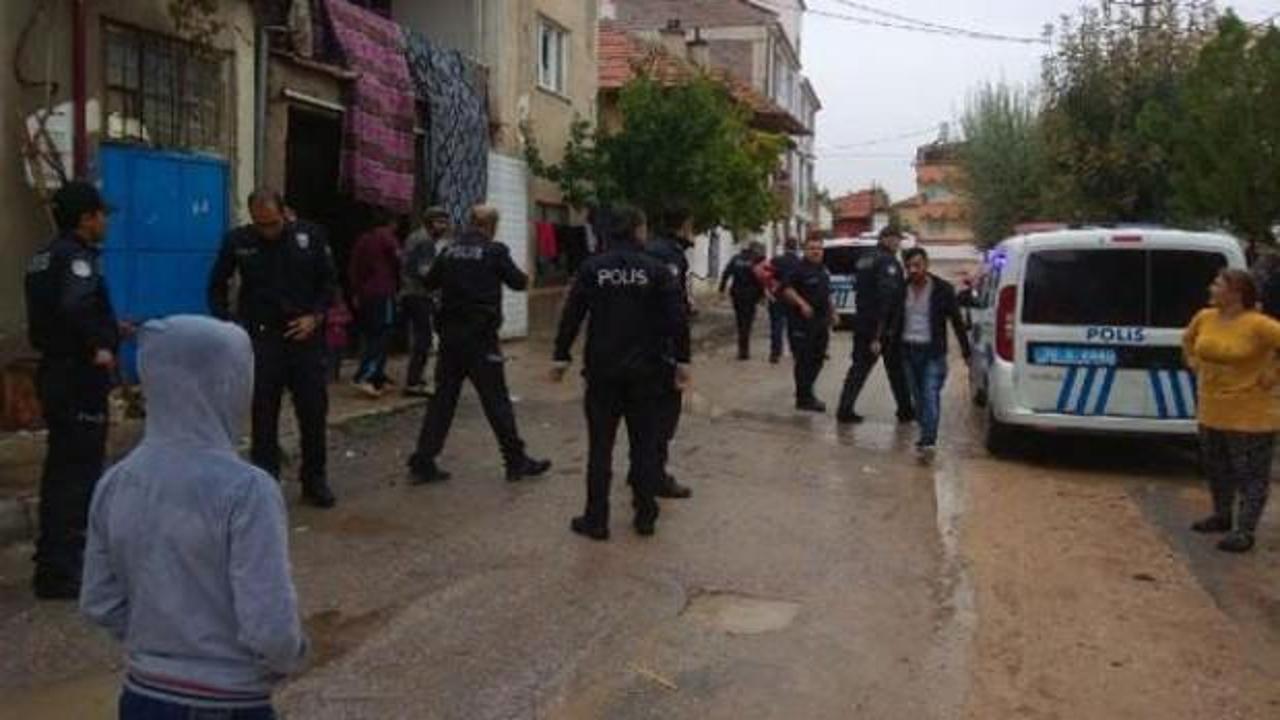 Komşu kavgasında 37 g&uuml;nl&uuml;k bebek ağır yaralandı