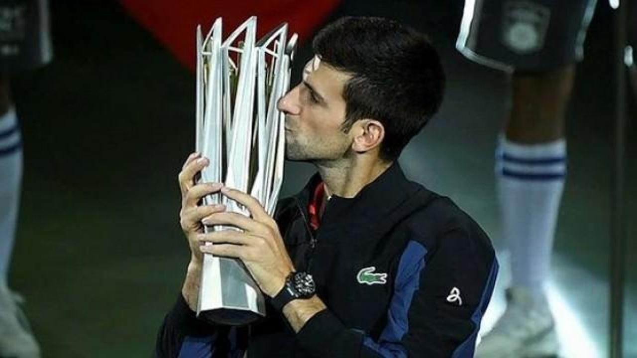 Şanghay'da şampiyon Djokovic