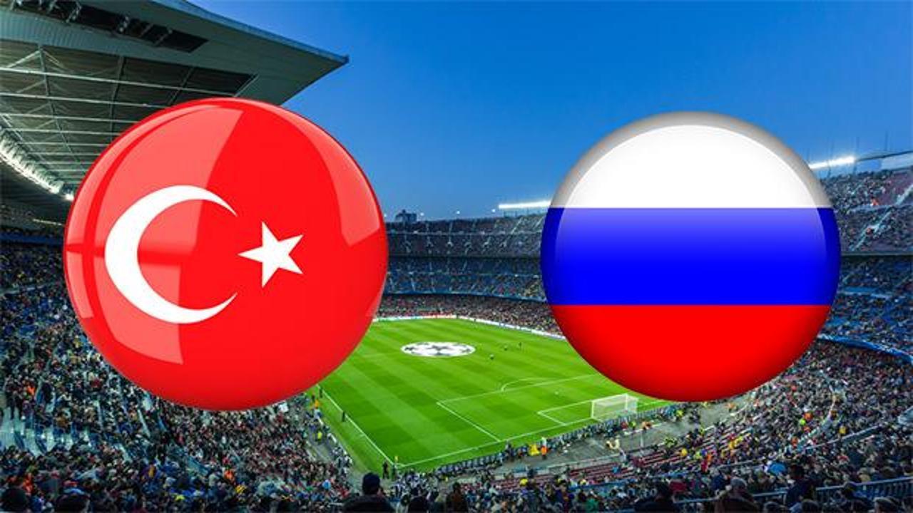 Türkiye Rusya maçı ne zaman, saat kaçta ve hangi kanalda?