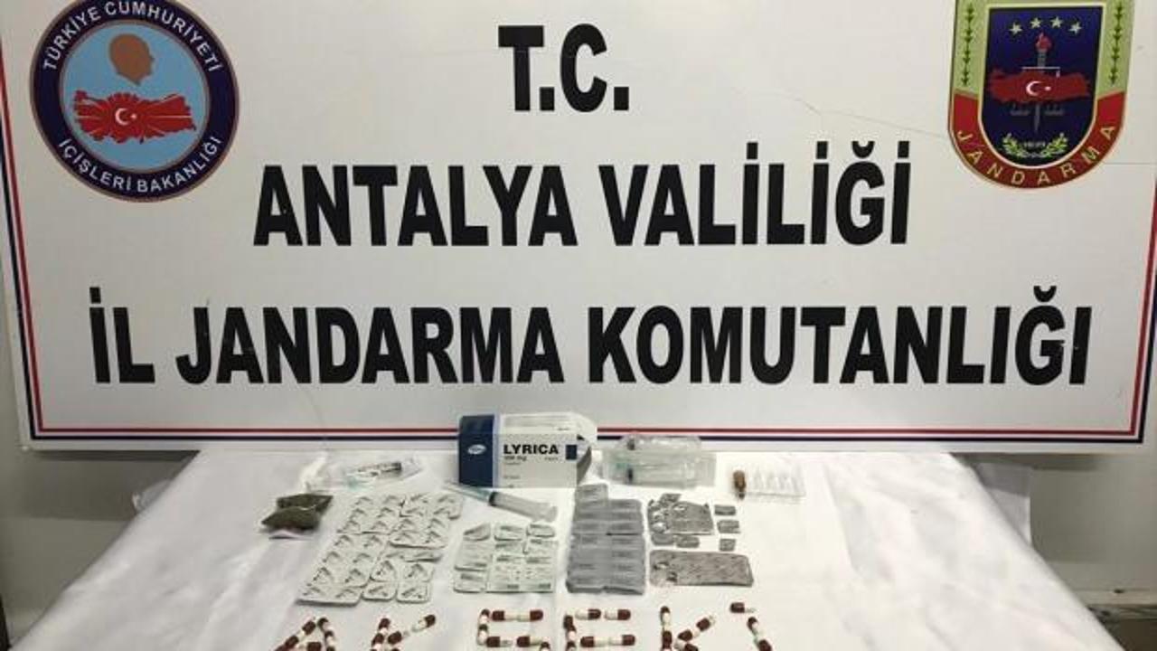 Antalya'da uyuşturucuyla mücadele