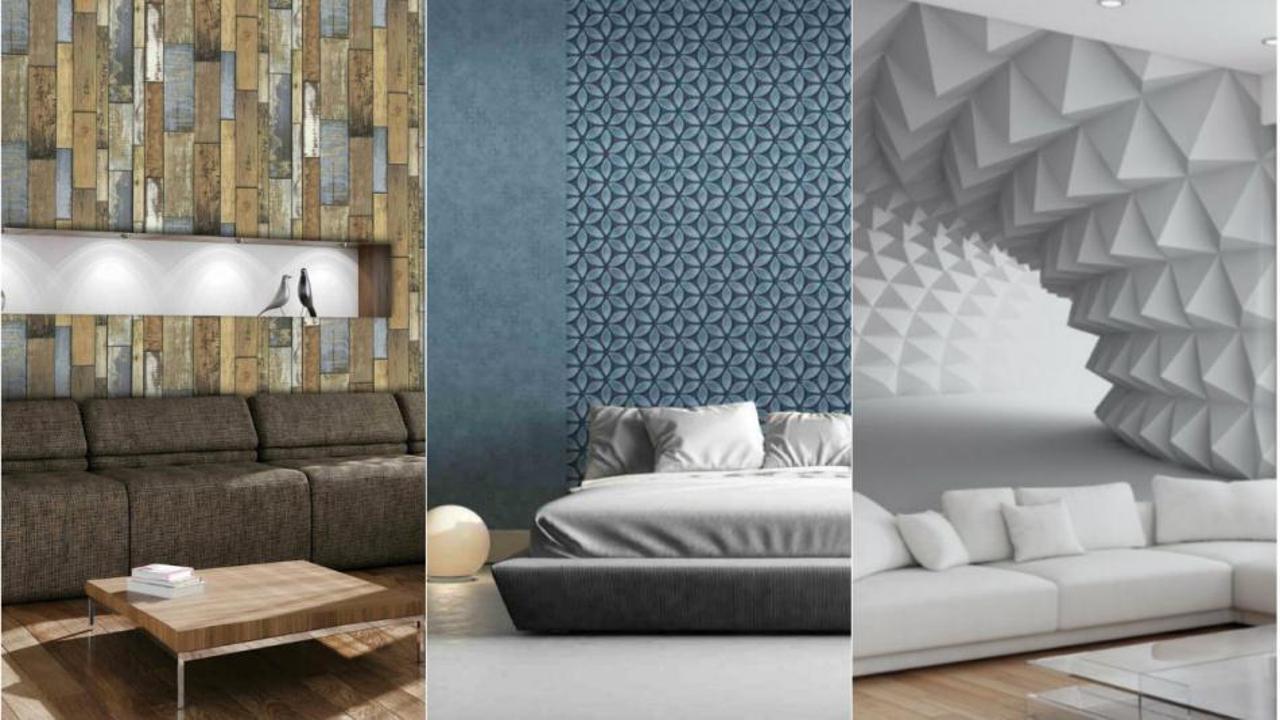 2018-19 üç boyutlu duvar kaplama dekorasyonları