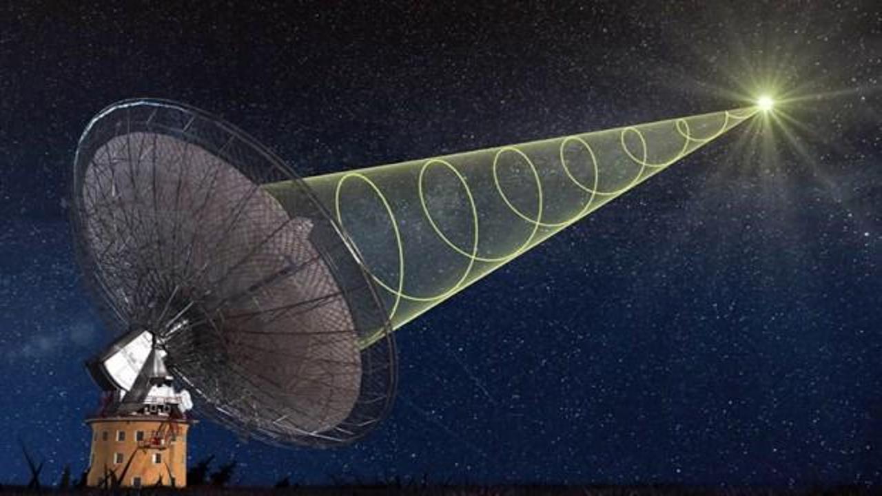 425 milyon ışık yılı uzaklıktan sinyal geldi!