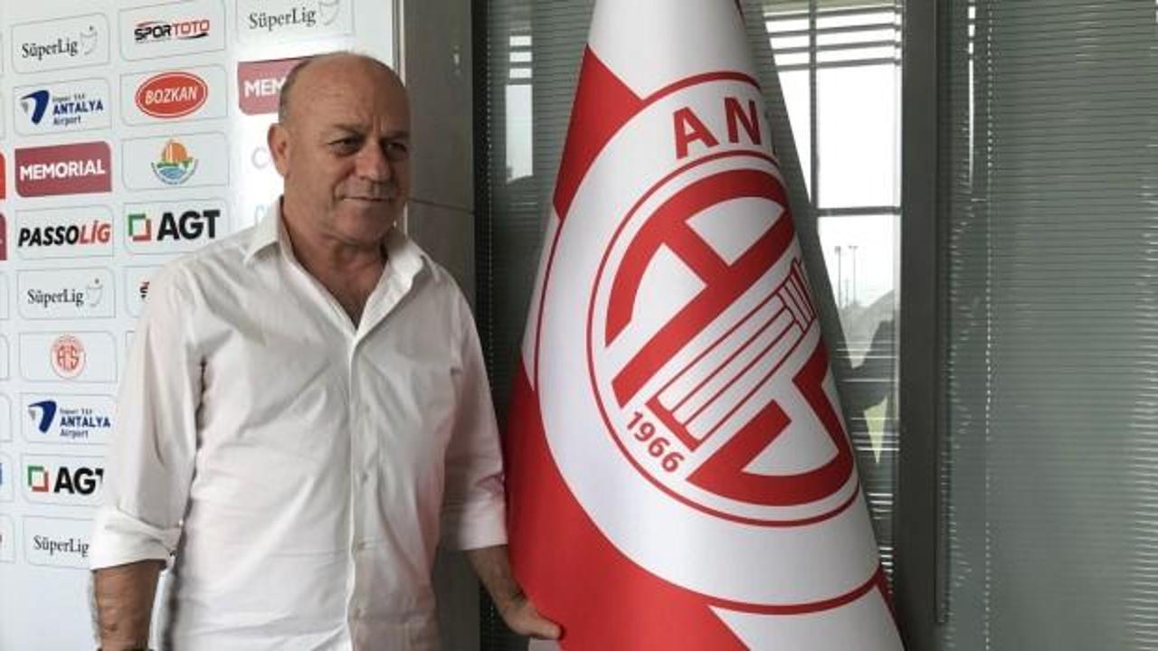 Antalyaspor'da altyapı Sedat Karabük'e emanet