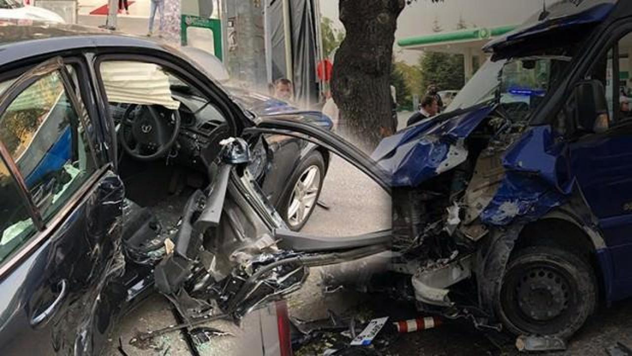 Ankara'da korkunç kaza! Çok sayıda yaralı var