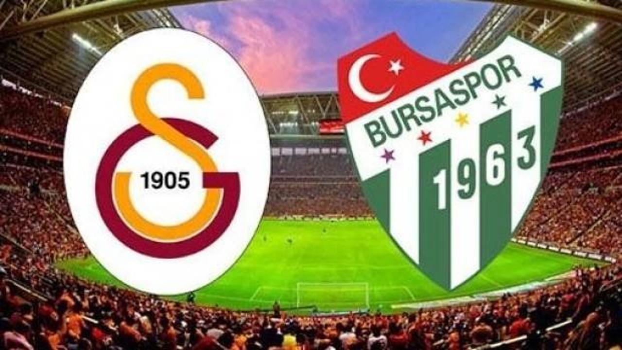 G.Saray - Bursaspor maçının saati değişti