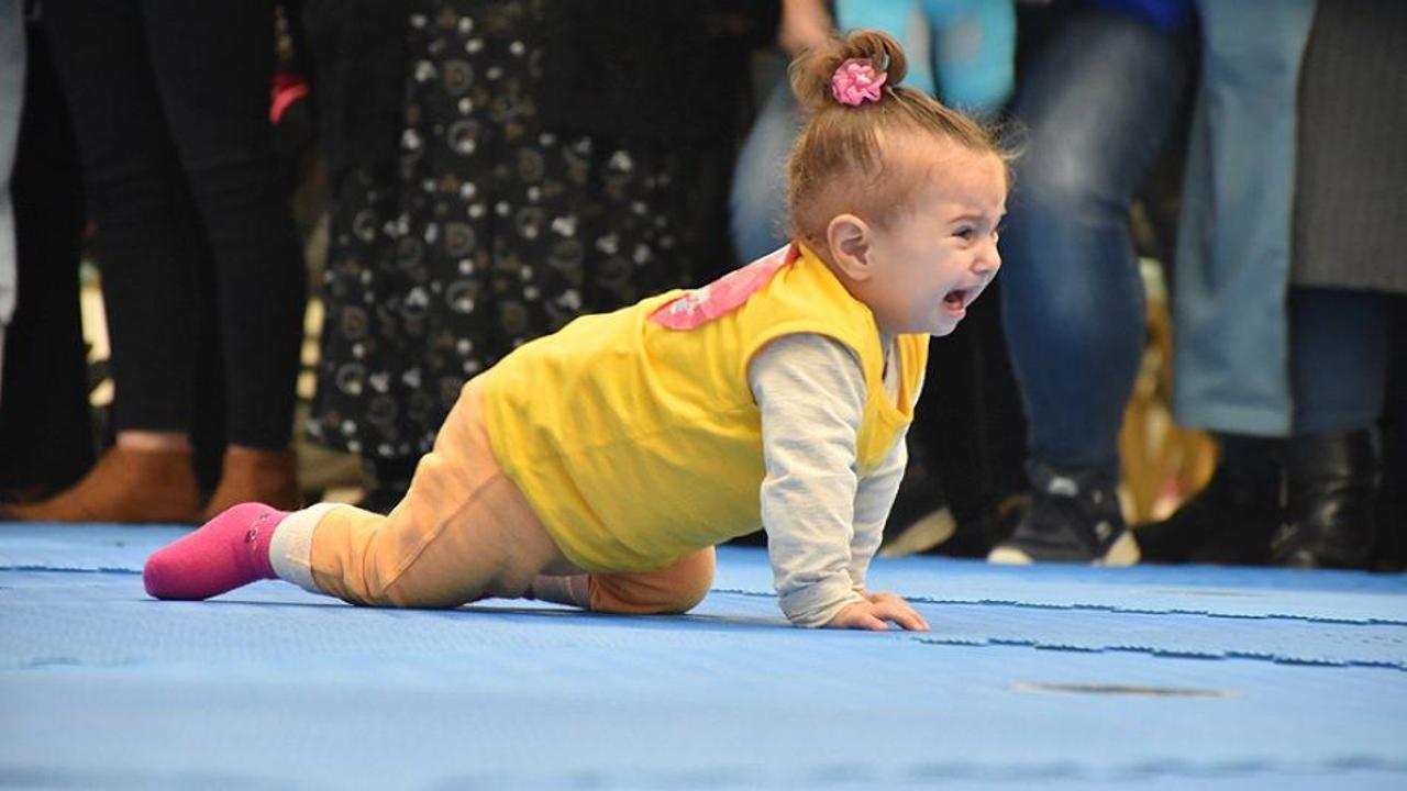Hem yarıştılar hem ağladılar!
