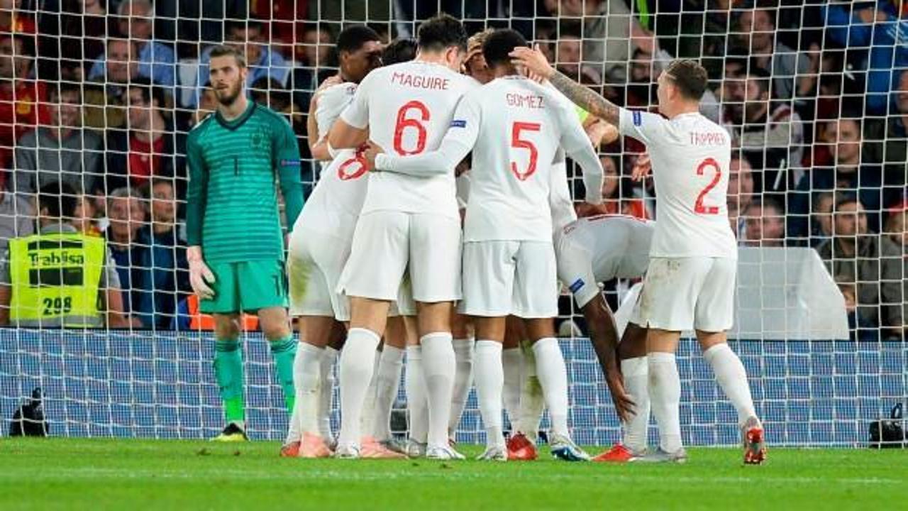 İngiltere İspanya'yı salladı: 5 gol...
