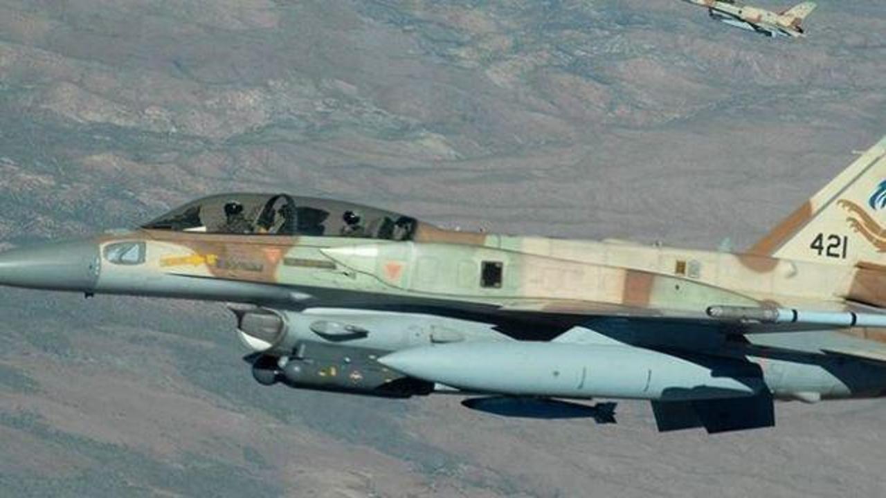 İsrail savaş uçaklarıyla saldırdı