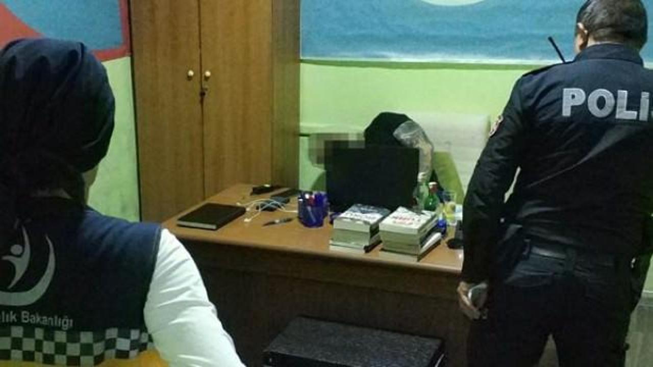 Korkun&ccedil; manzara! Patronunu bu halde buldu