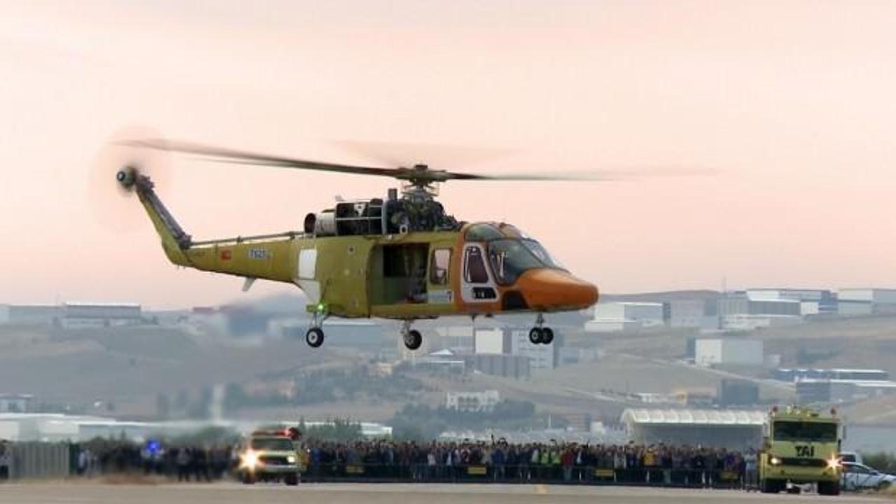 T625 Helikopteri'ne yerli TS1400 motoru