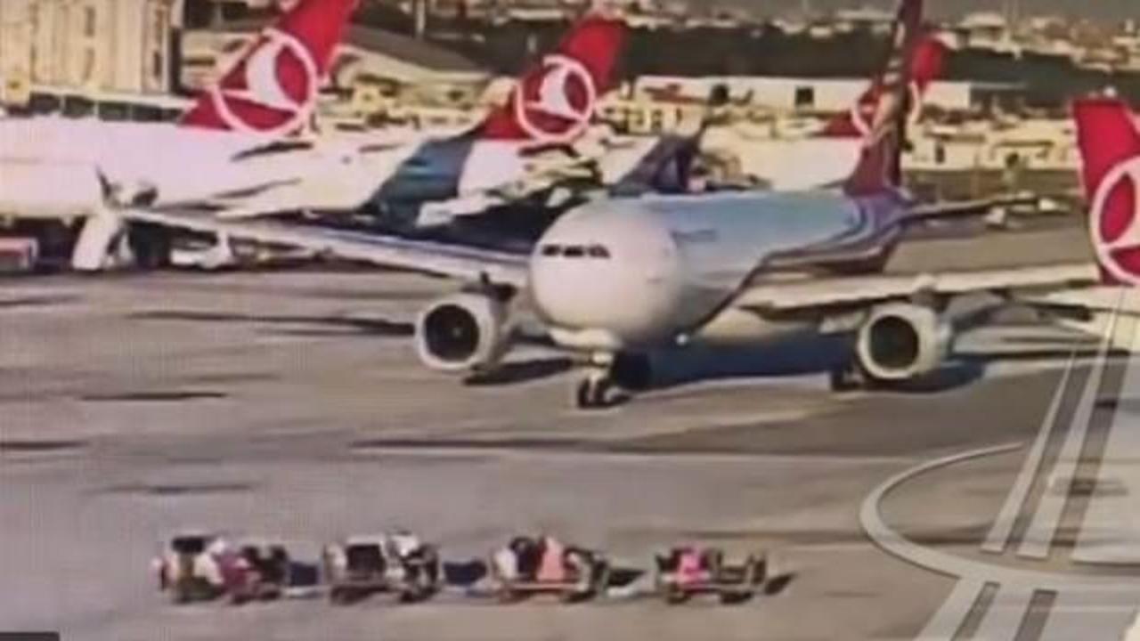 Atatürk Havalimanı'nda facianın eşiğinden dönüldü