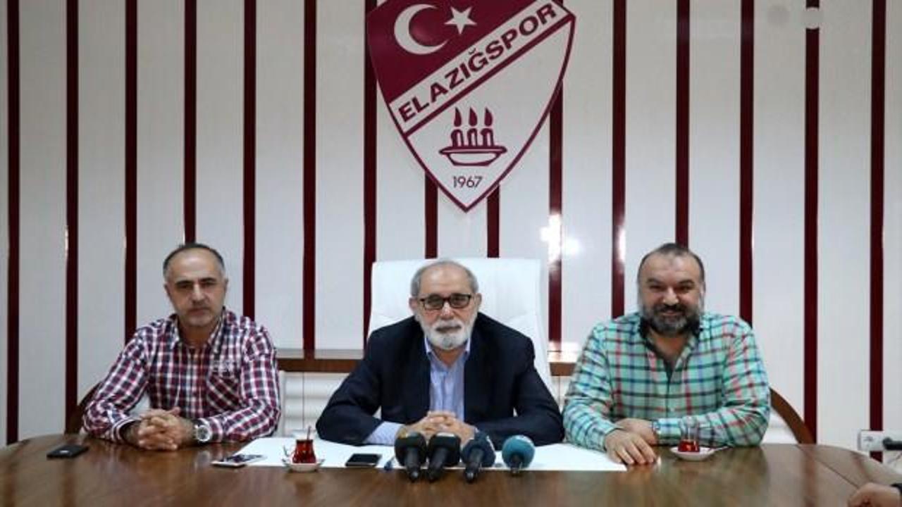 Elazığspor'da başkan ve yönetim istifasını açıkladı