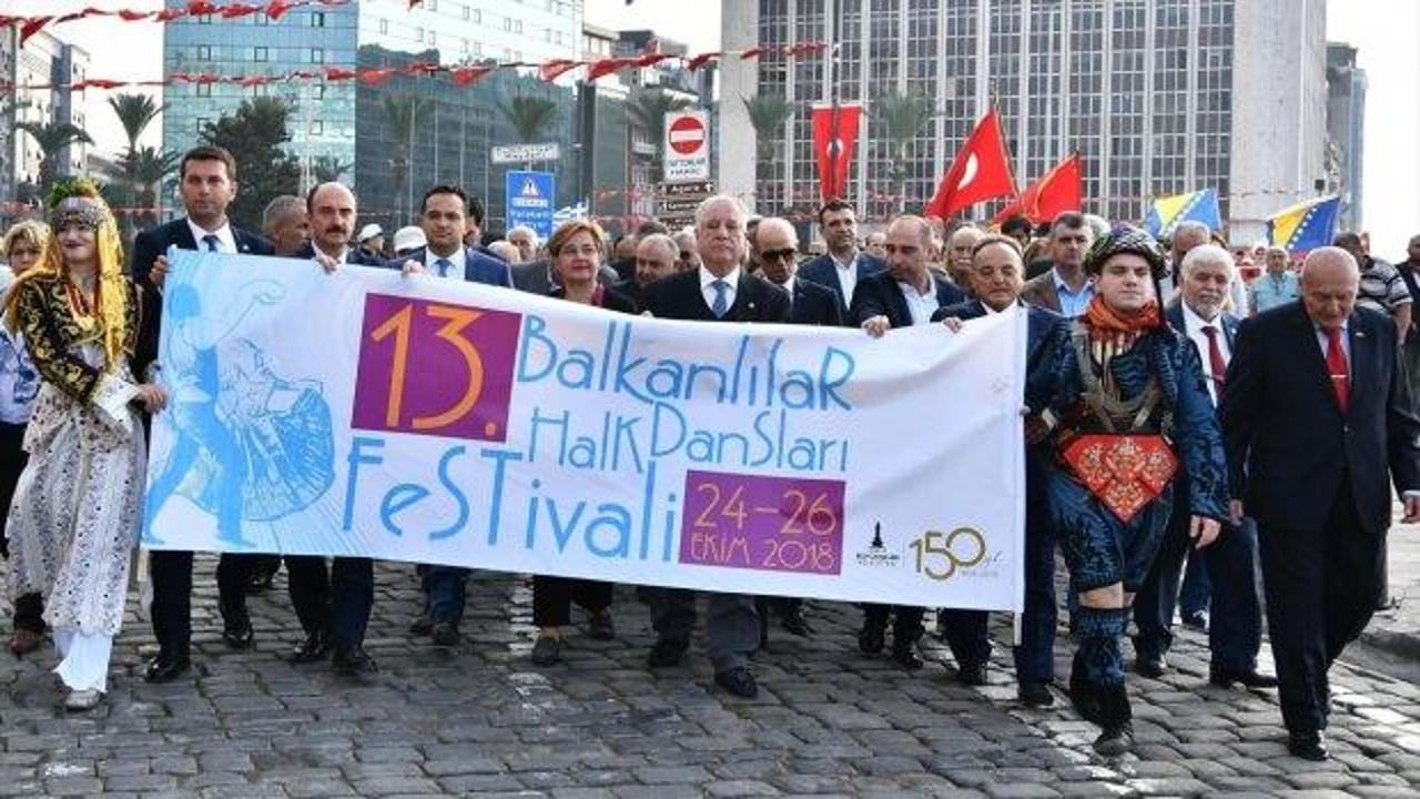 Balkanlılar Halk Dansları Festivali başladı