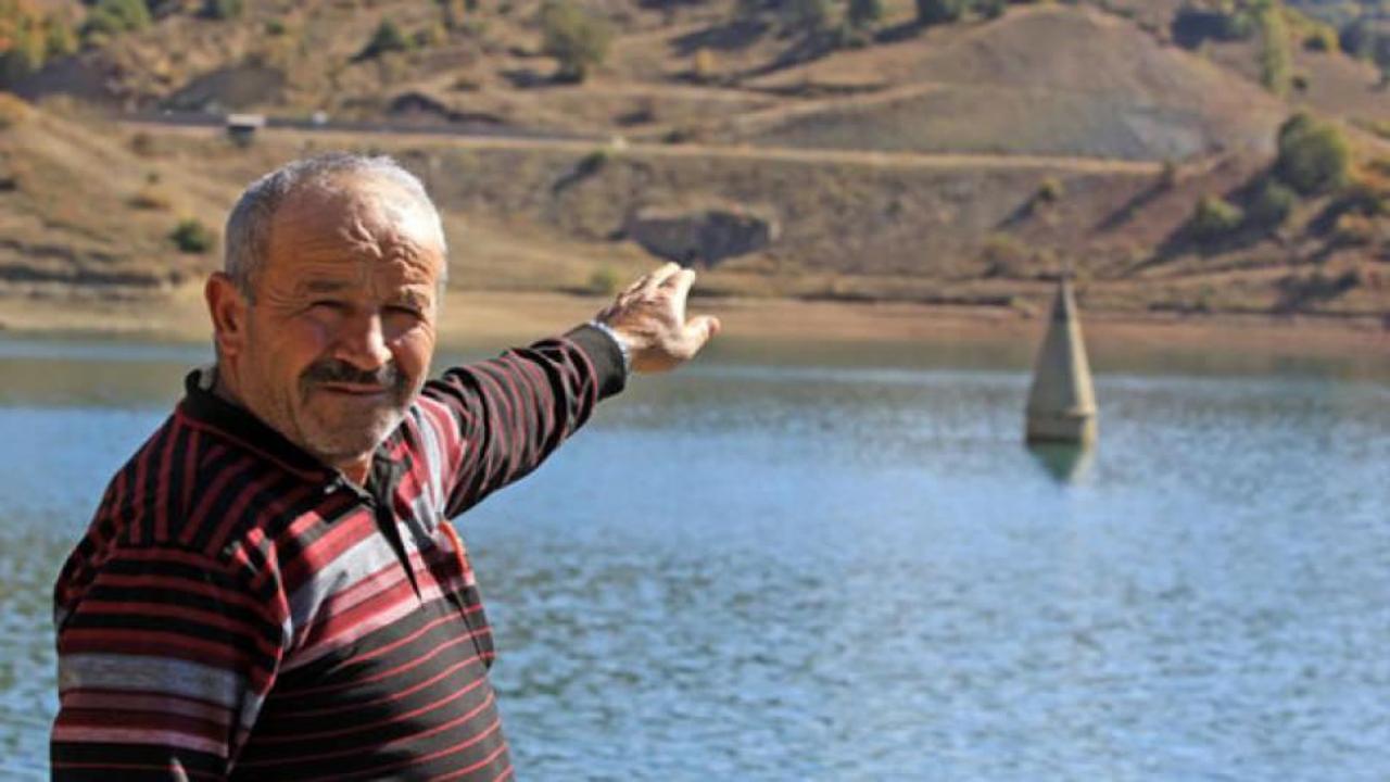 Sivas'ta bu camiye sular altından...