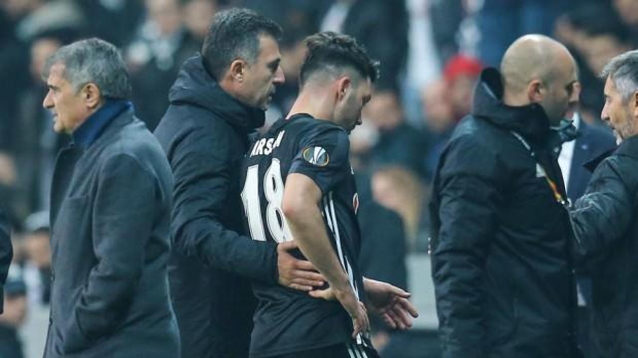 Tolgay Arslan'dan Beşiktaş'a kötü haber 