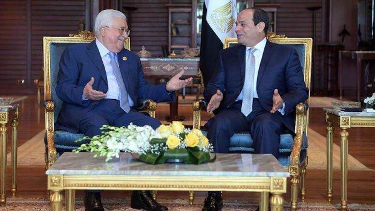 Sisi ve Abbas Filistin meselesini görüştü!