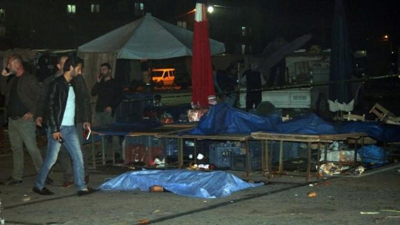 Pazar yerinde 6 kurşunla &ouml;ld&uuml;r&uuml;ld&uuml;!