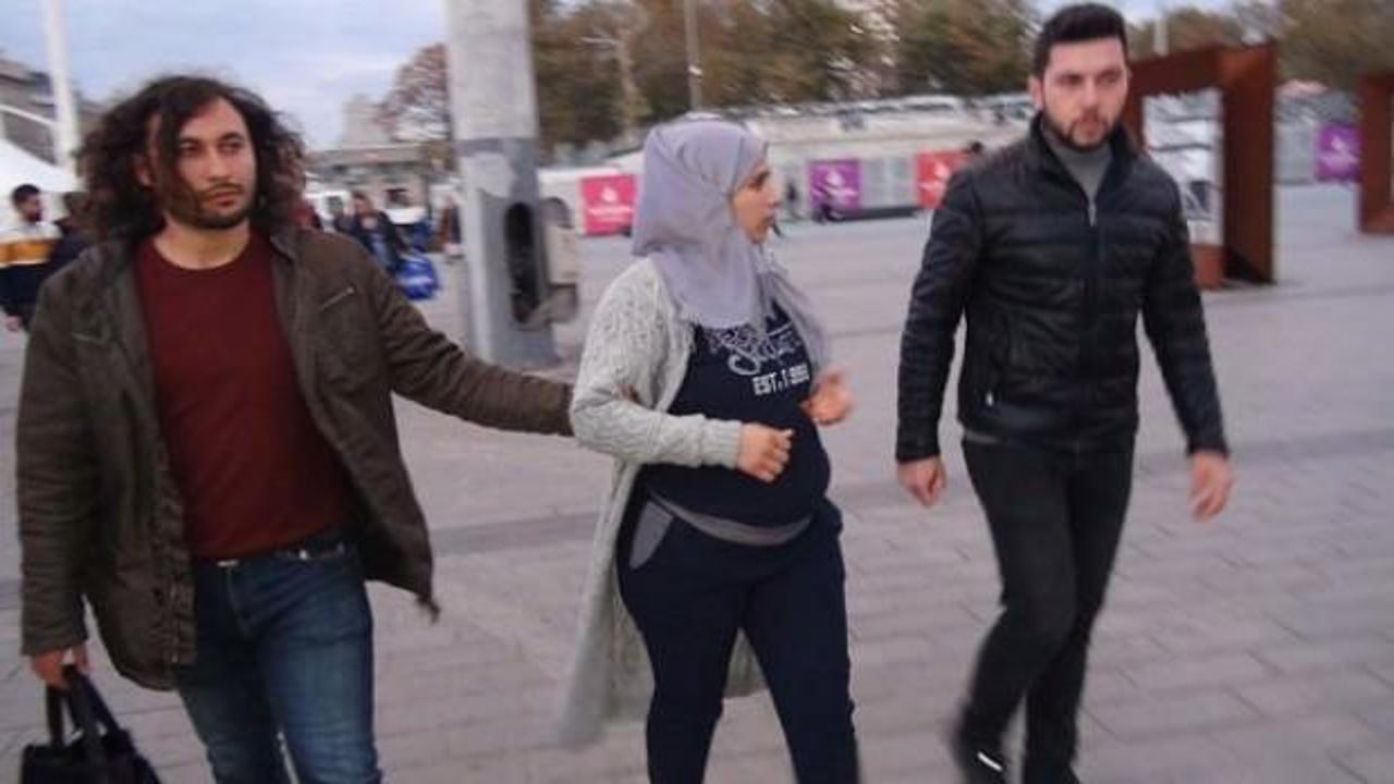 Taksim'de hareketli dakikalar! 3 kadın...