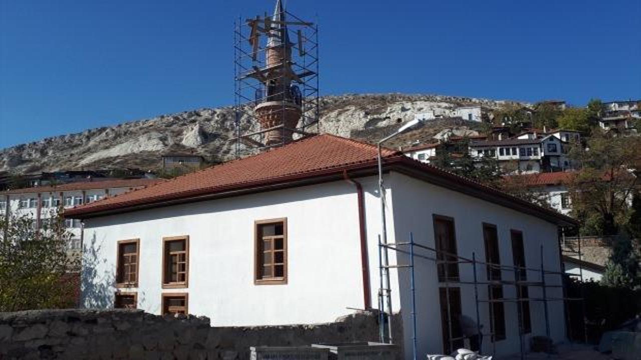 İmaret Camisi'ndeki restorasyon çalışmaları sürüyor