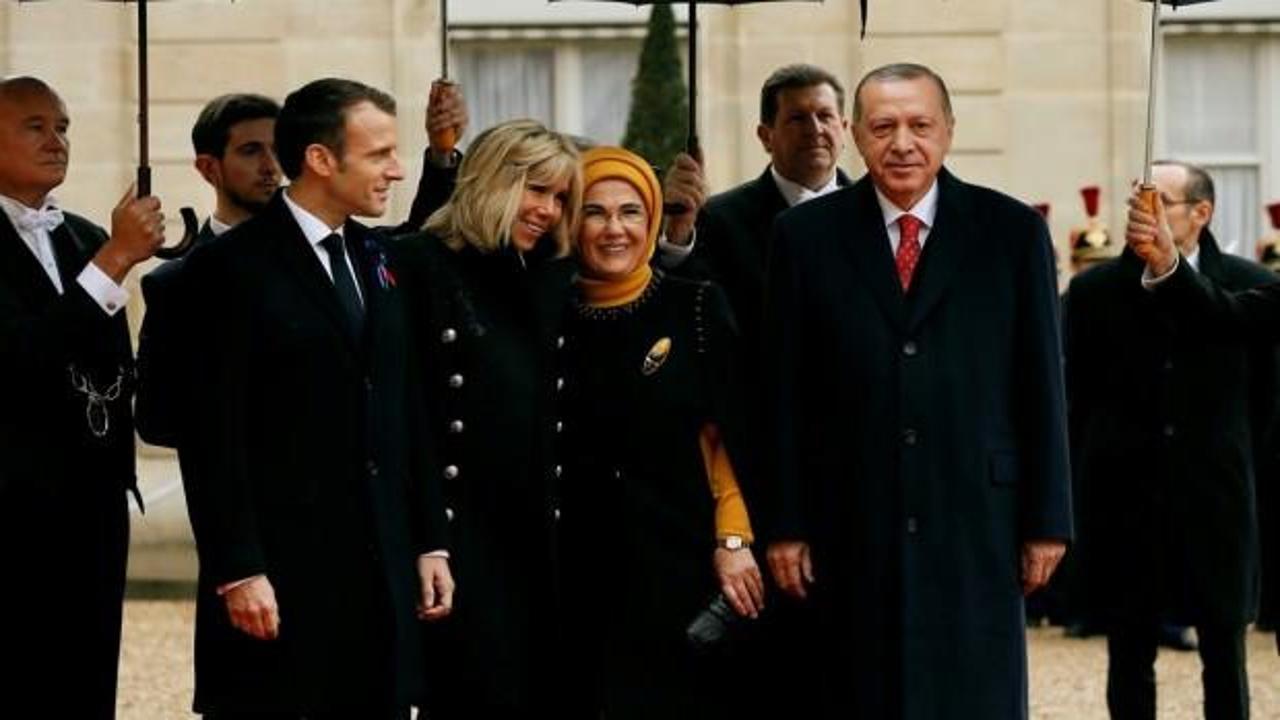 Fransa'da Erdoğan'a yoğun ilgi!