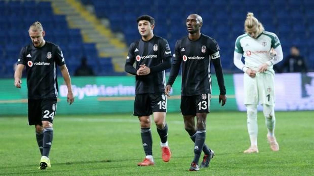 Beşiktaş'ta kara tablo! Son 8 maçta 1...