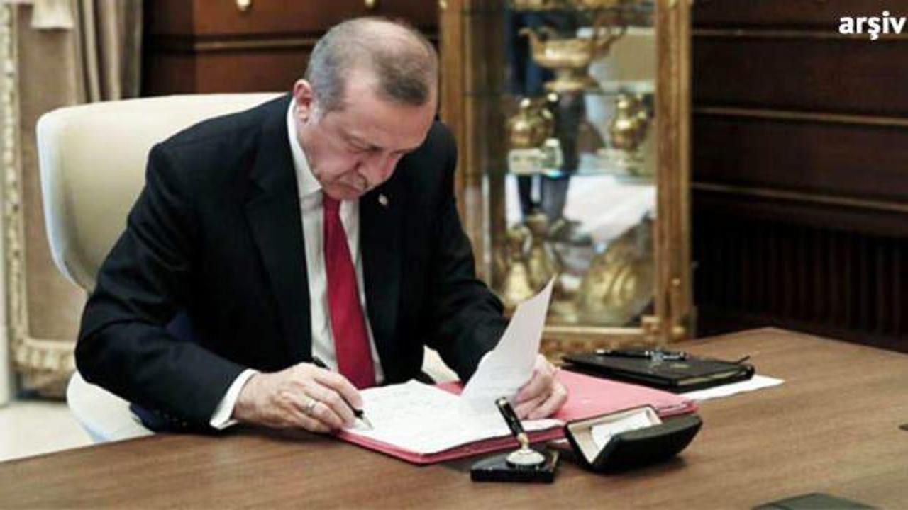 Erdoğan imzaladı!Yeni kurulan üniversitelere kadro