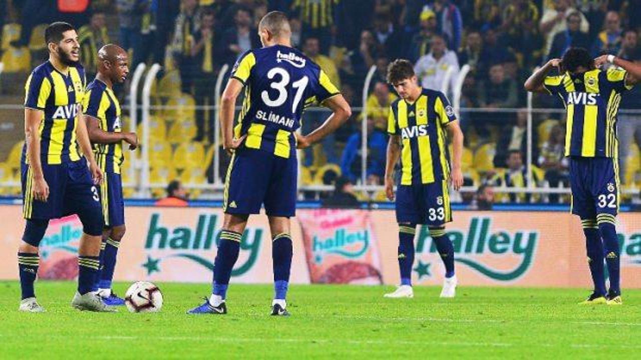 Fenerbahçe'de flaş kadro dışı kararı!