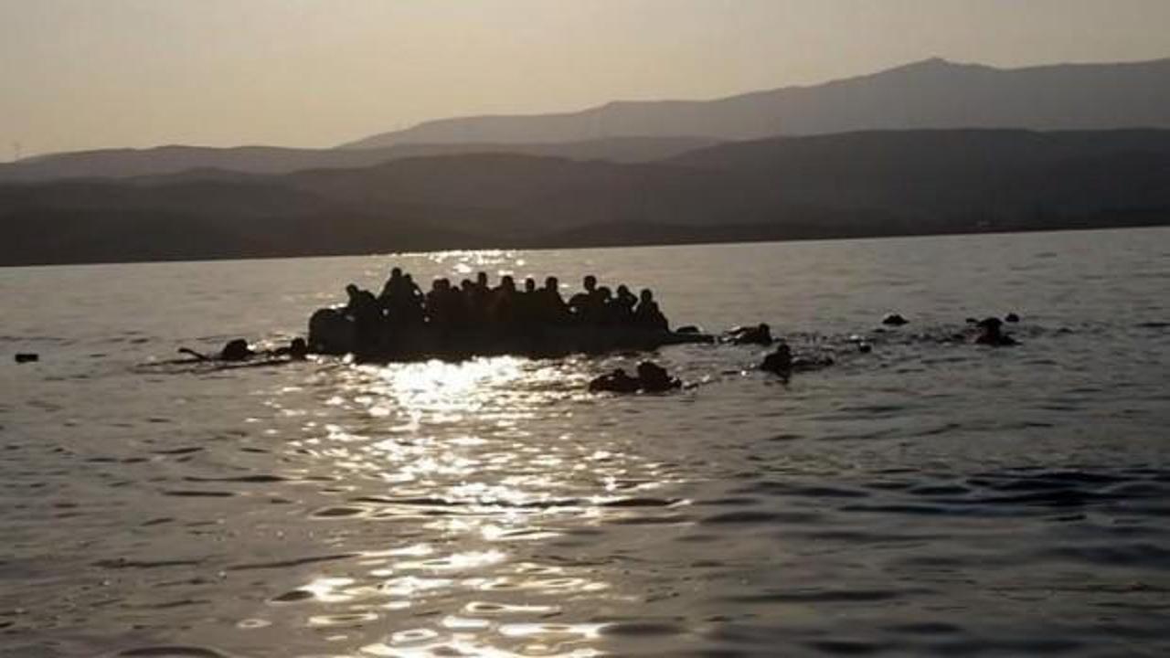 Göçmenleri taşıyan tekne battı!