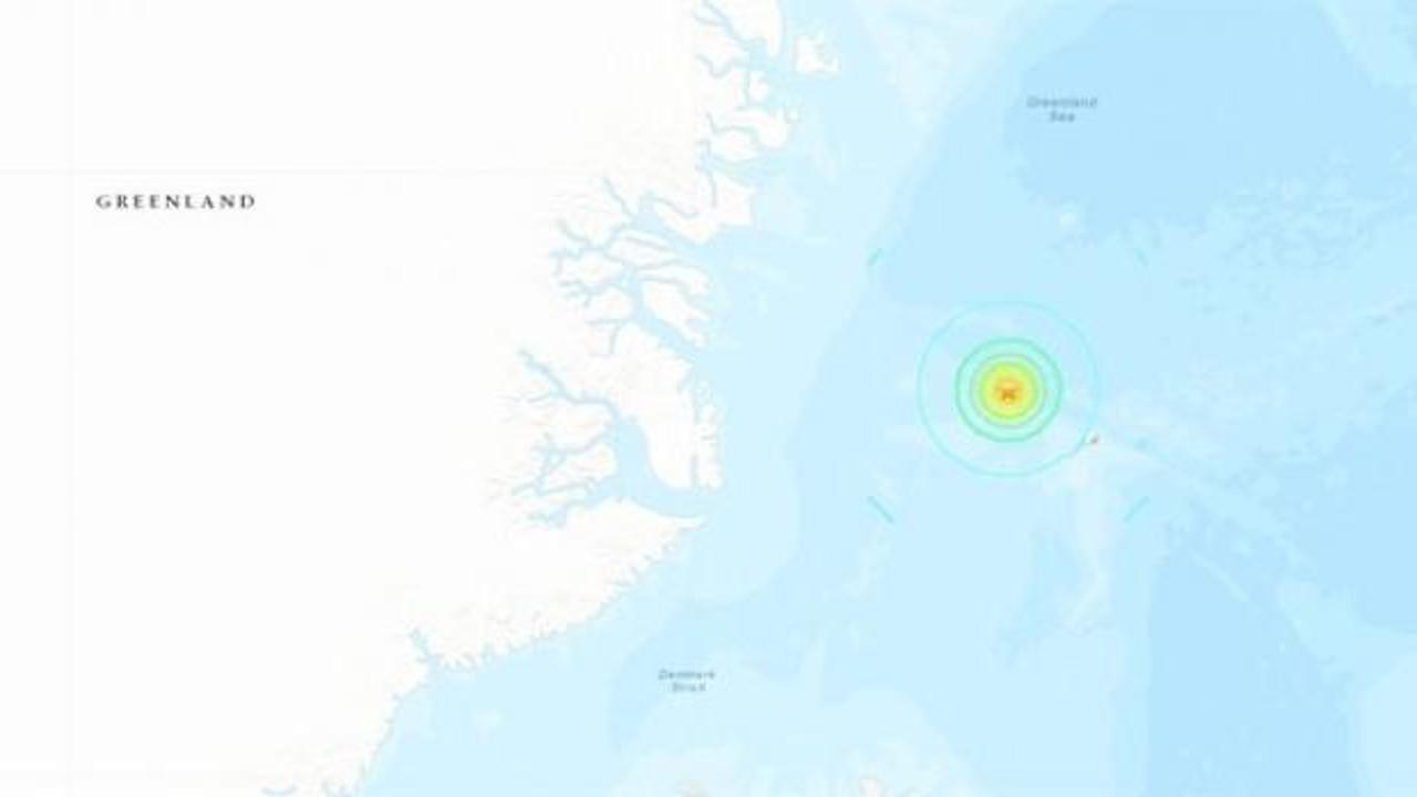 Grönland'da 6.8 büyüklüğünde deprem
