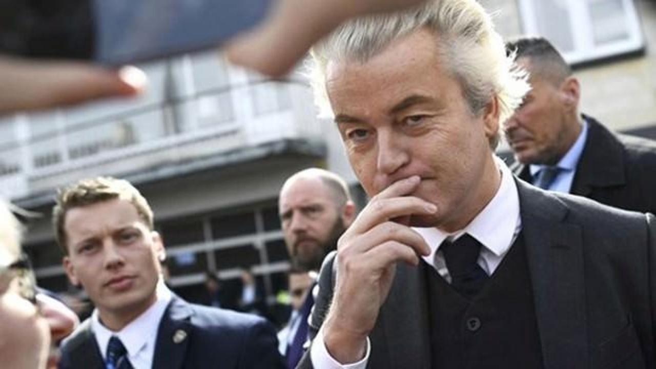 Türkler İslam düşmanı Wilders için harekete geçti!
