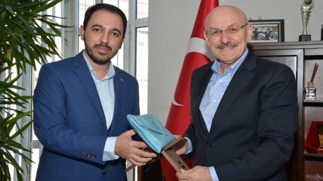 TÜGVA'dan Belediye Başkanı Kul'a ziyaret