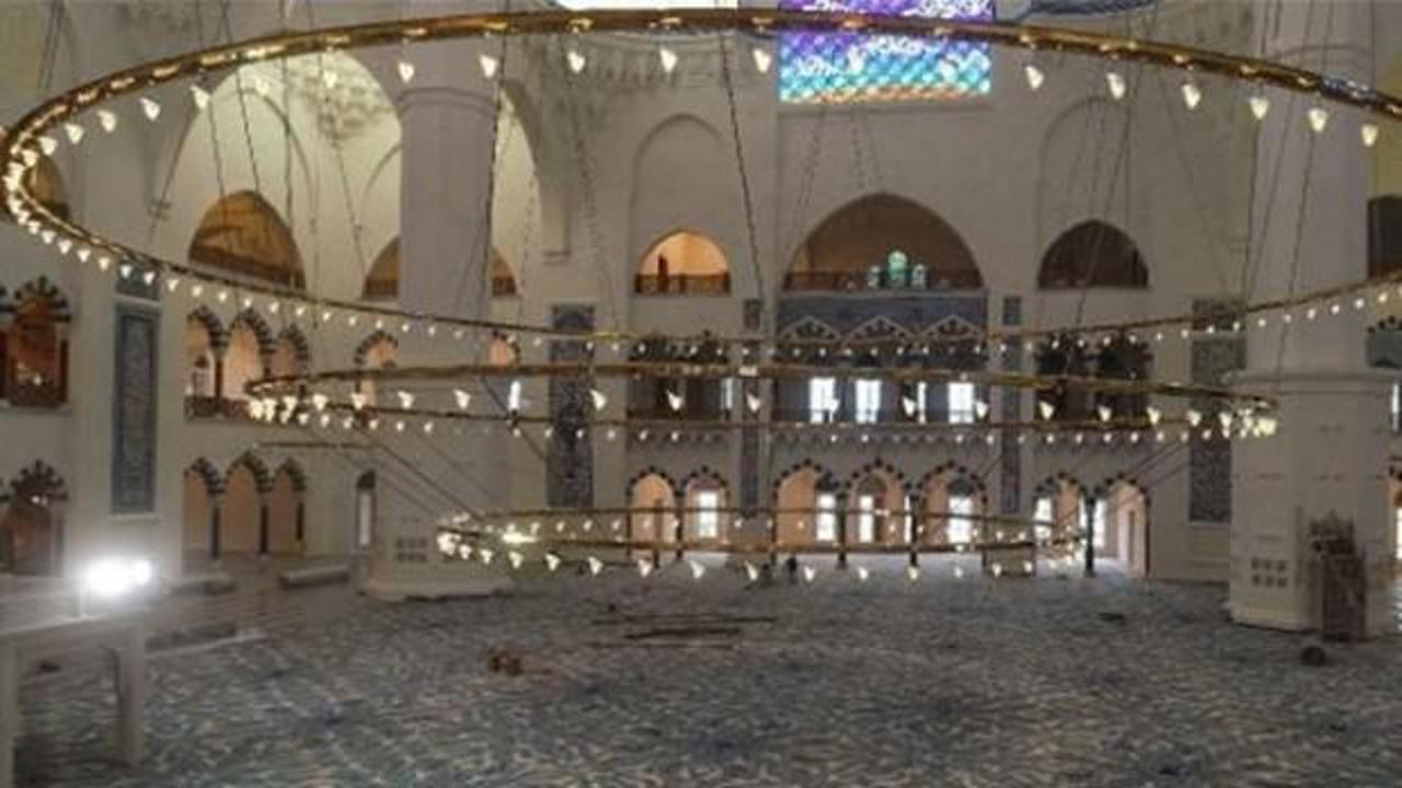 Çamlıca Camii'nde son gelindi