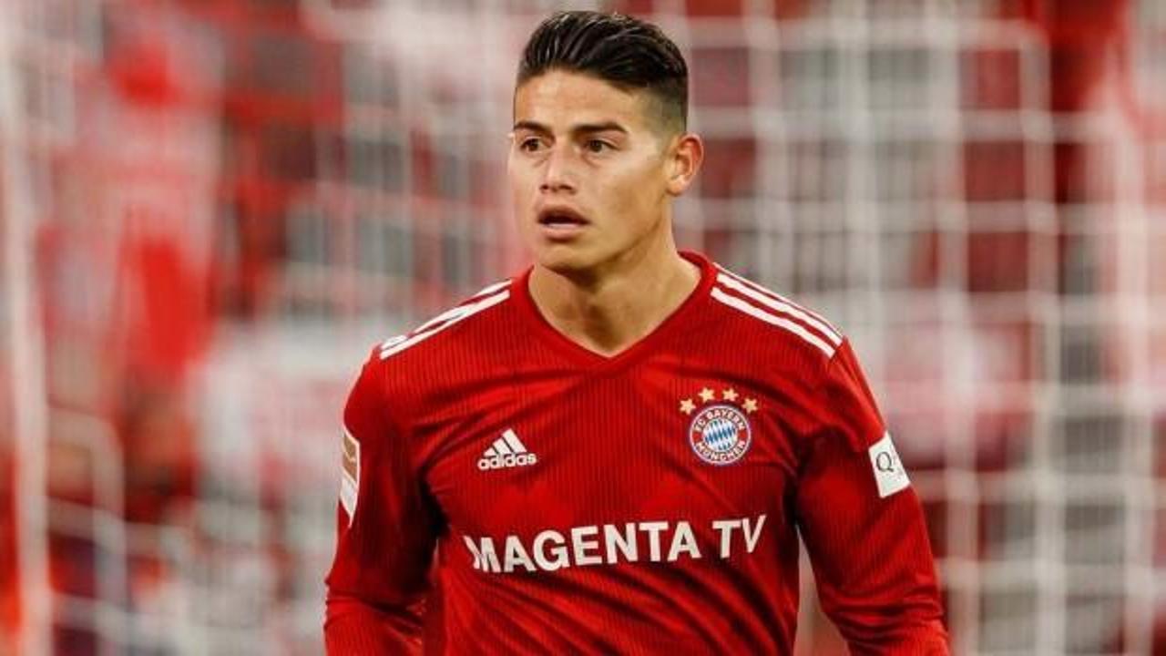 James Rodriguez'den Bayern'e kötü haber