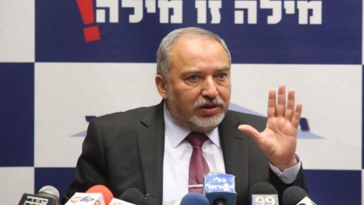 İsrail'den Liberman açıklaması: Seçimi etkilemez!