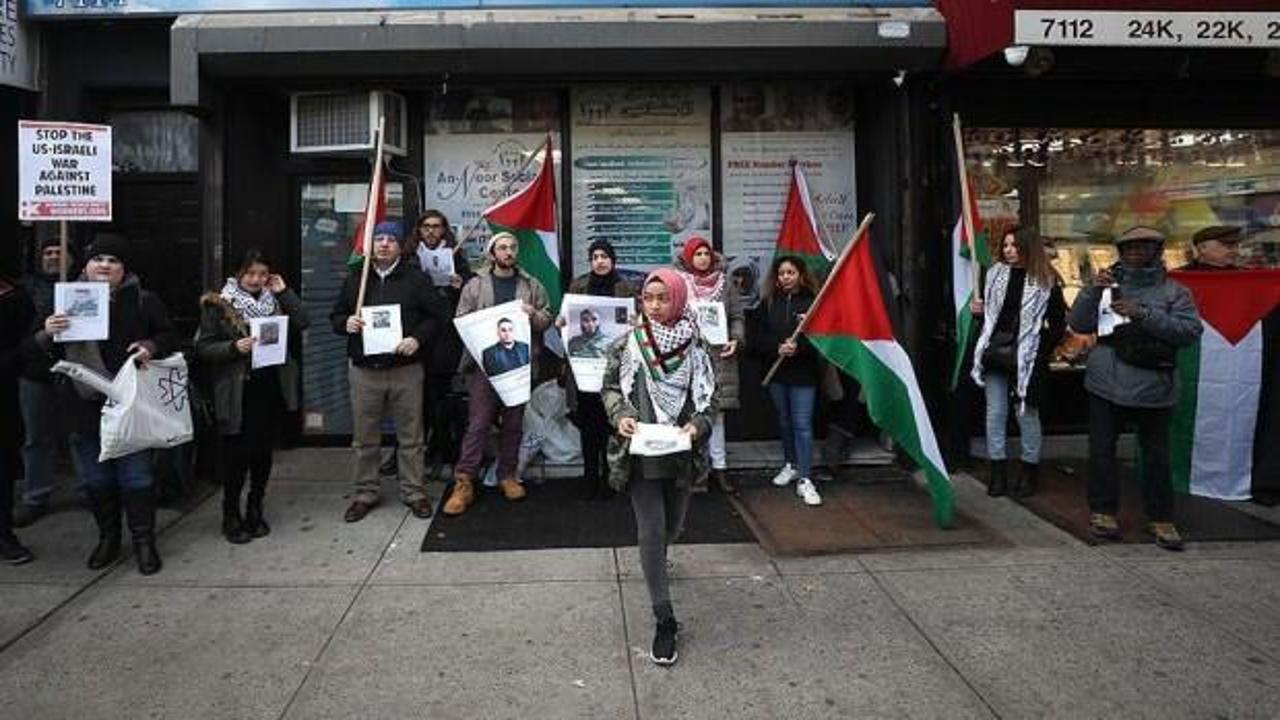 New York'ta Gazze protestosu!