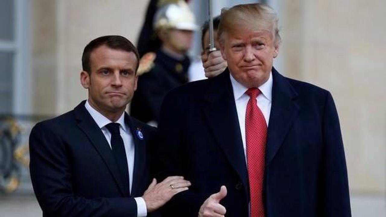 Macron'dan Trump'a çağrı: Duruşunu netleştir