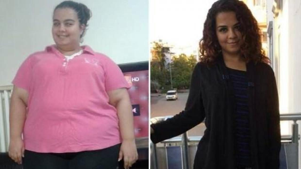 15 ayda tam 95 kilo verdi!