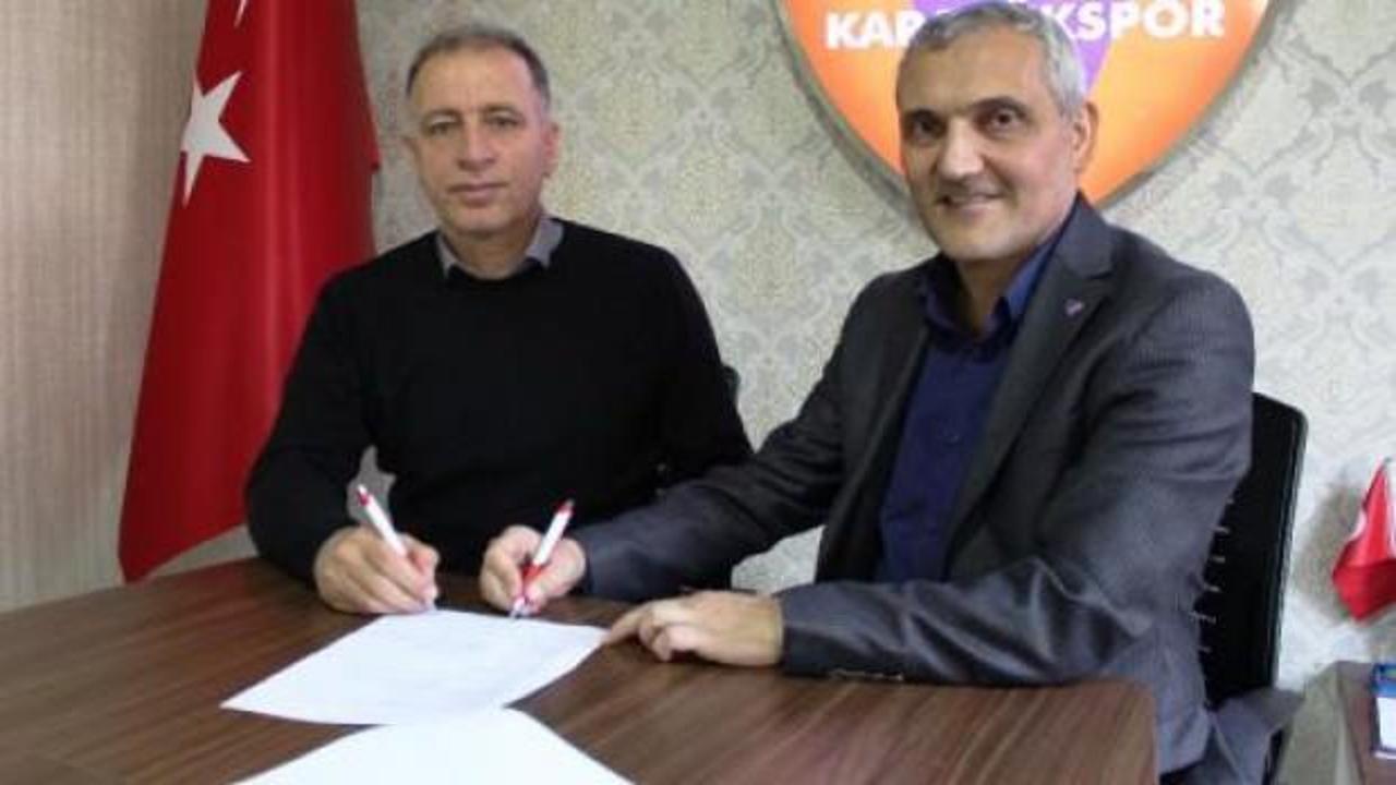 Kardemir Karabükspor'un yeni teknik direktörü 