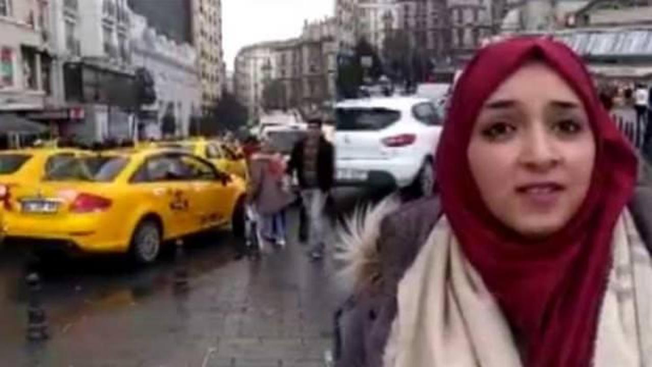 Taksim'de taksicilerin turist avı!