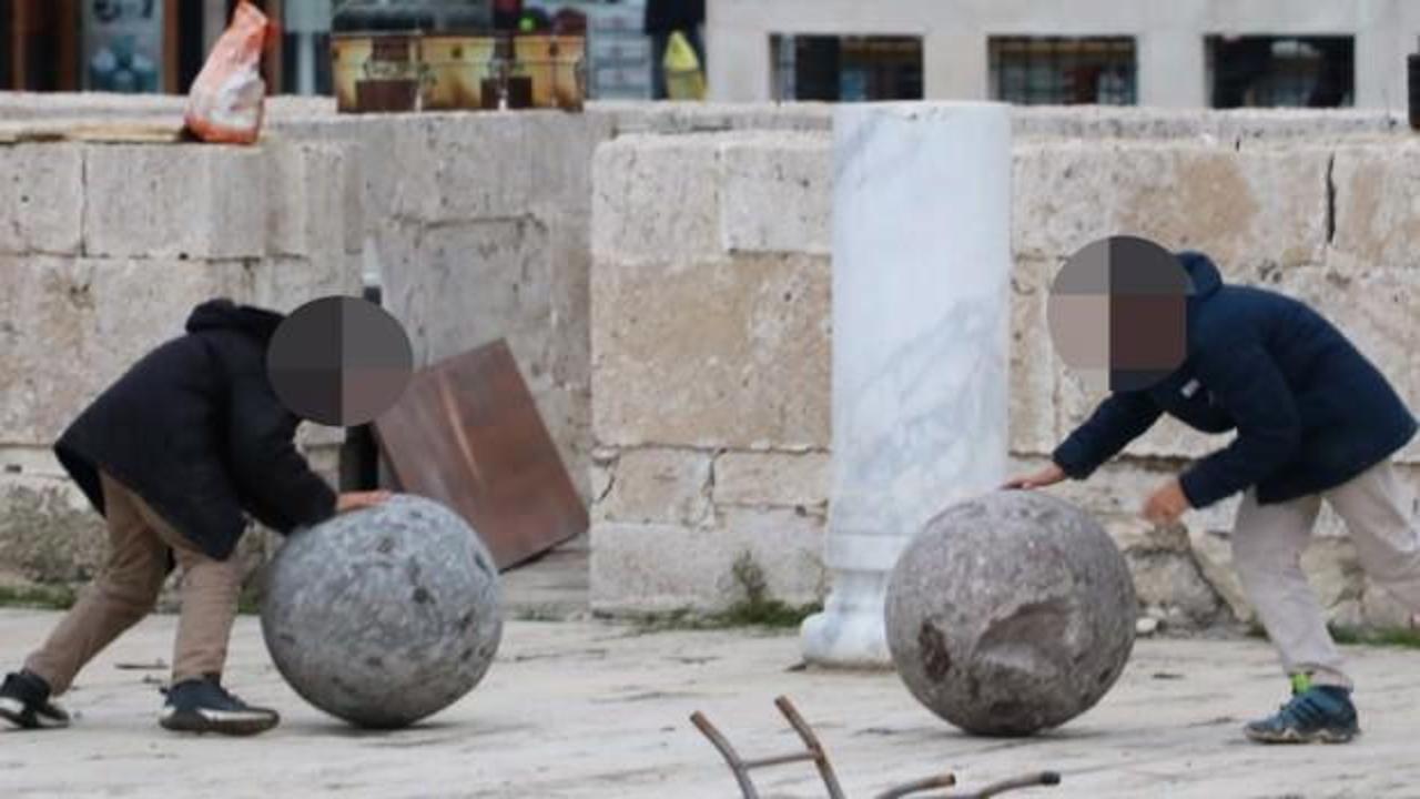 750 yıllık medresede şoke eden g&ouml;r&uuml;nt&uuml;