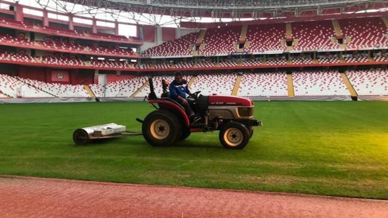 Antalya Stadı Göztepe maçına hazır