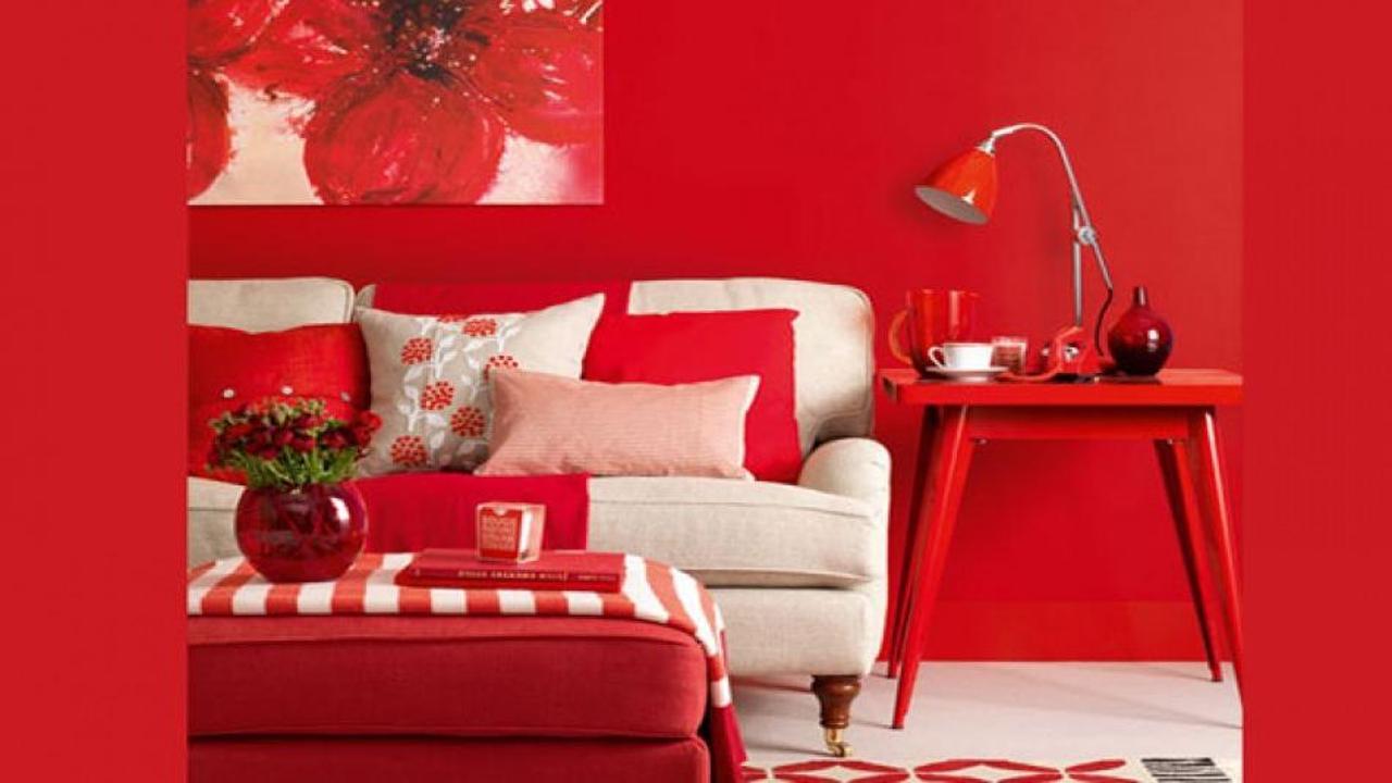 Dekorasyonda kırmızının kullanım alanları