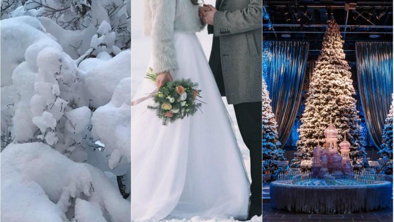 2018-19 Kış düğünü dekorasyonları