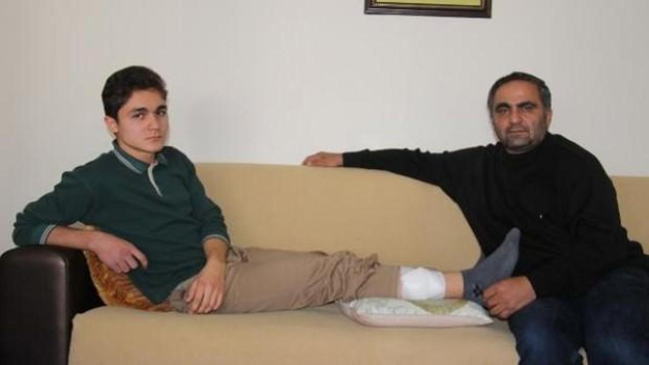 Lise &ouml;ğrencisi okula giderken dehşeti yaşadı