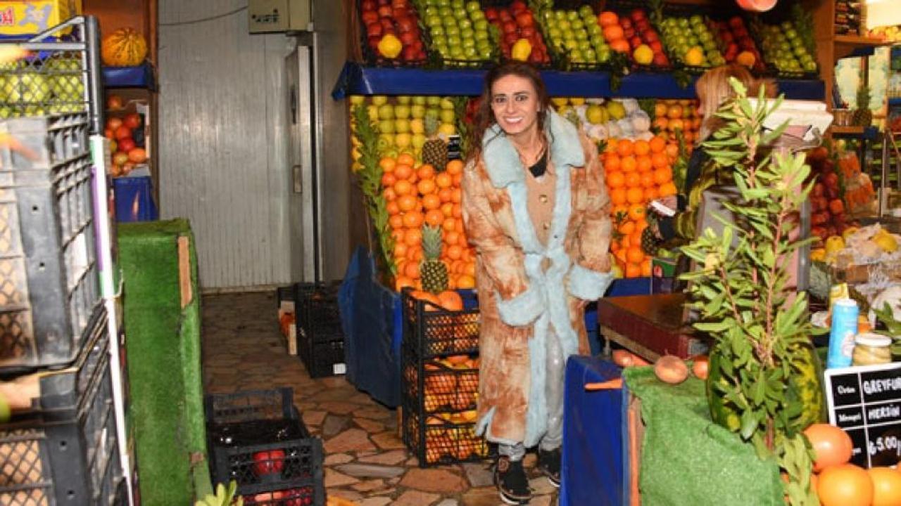 Yıldız Tilbe'den 300 TL'lik meyve alışverişi