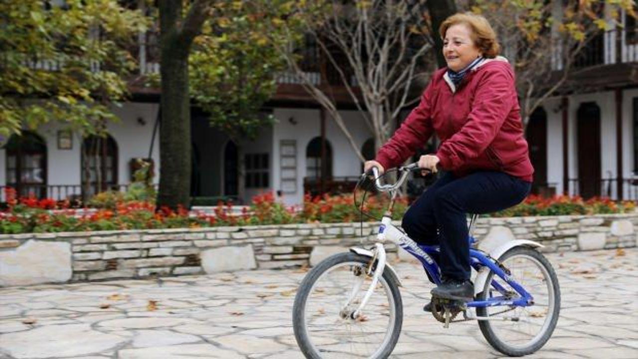 Engelli annelerine bisiklet eğitimi